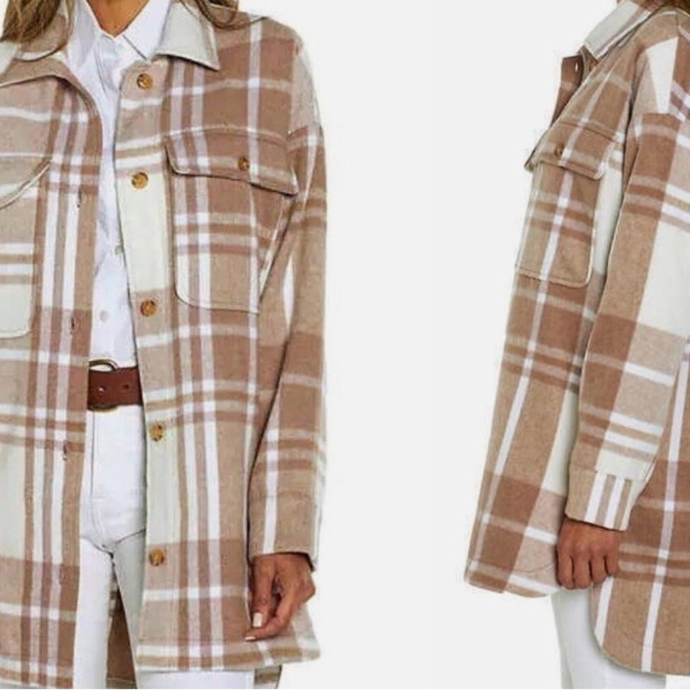 Banana Republic Plaid Shacket